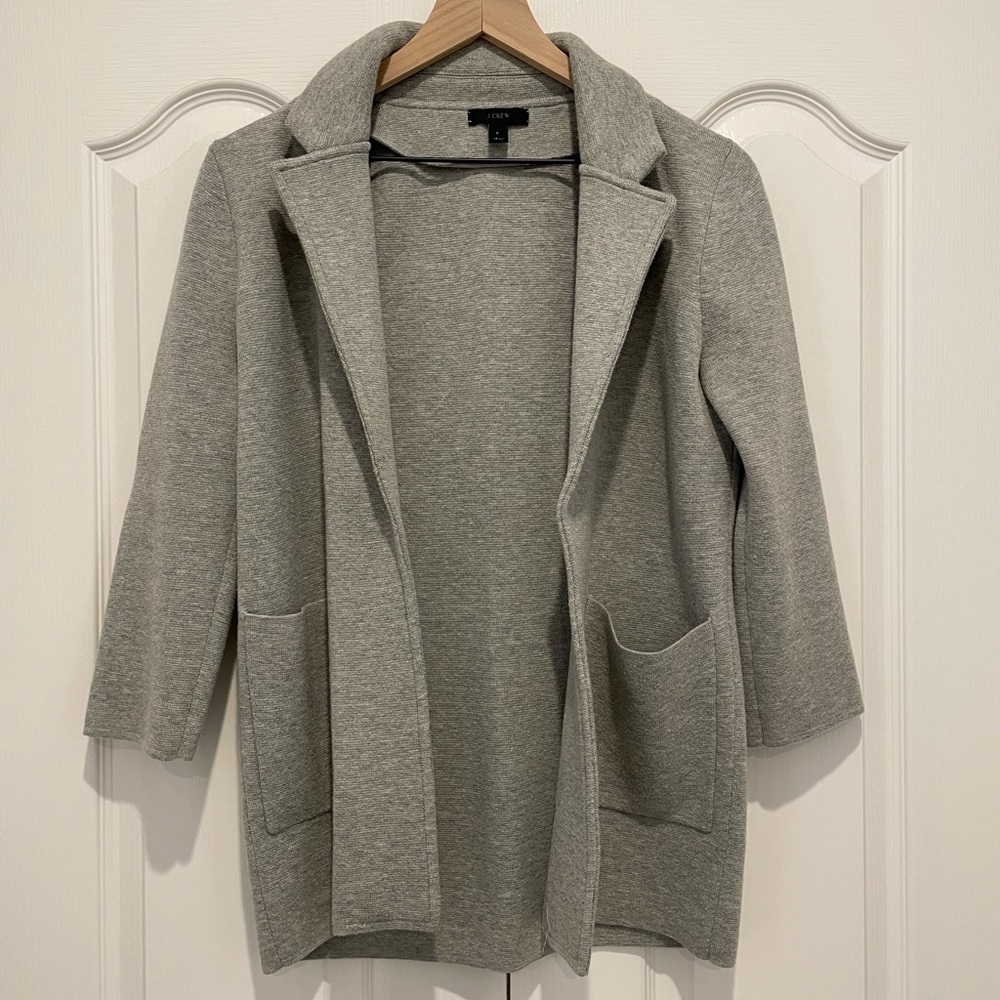 J Crew Sweater Blazer